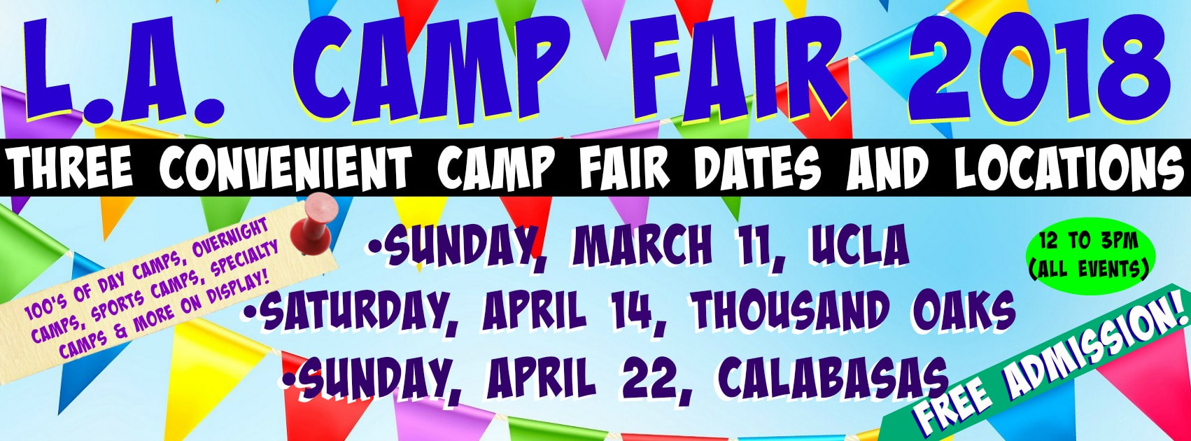 Find the perfect summer camp for your child at L.A. Camp Fair 2018