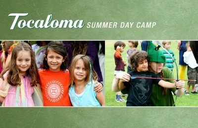 Campers enjoying various summer camp activities at Tocaloma Day Camp in Los Angeles, Calfornia