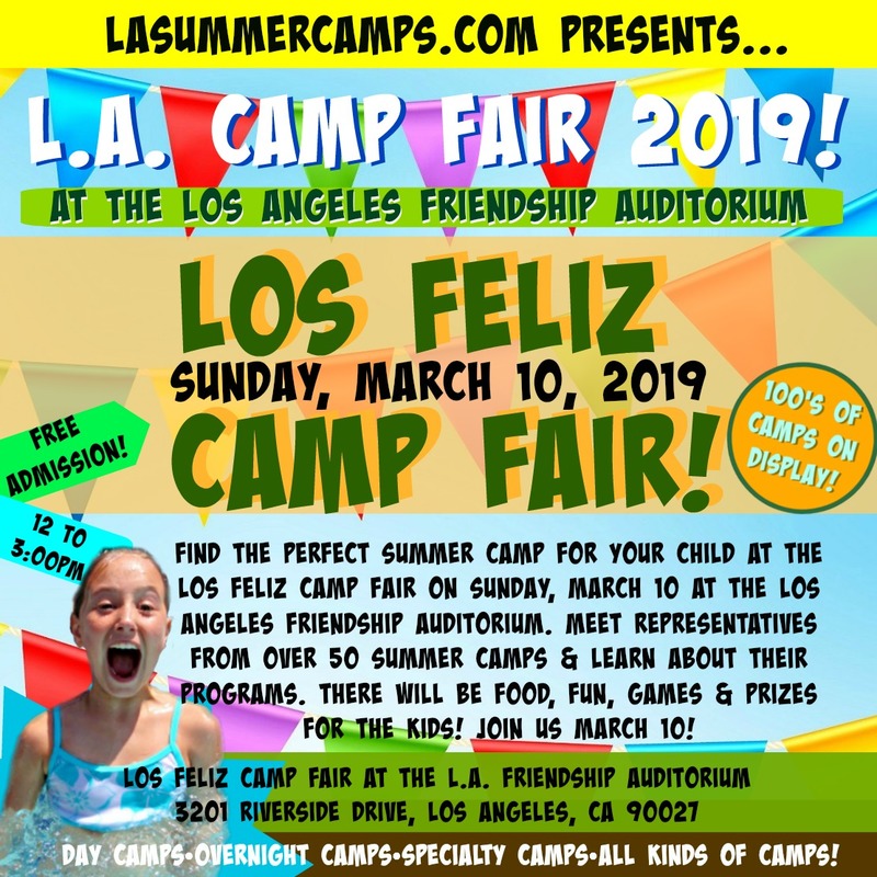 L.A. Summer Camp Fair and Expo 2019 LOS ANGELES SUMMER CAMPS 2019